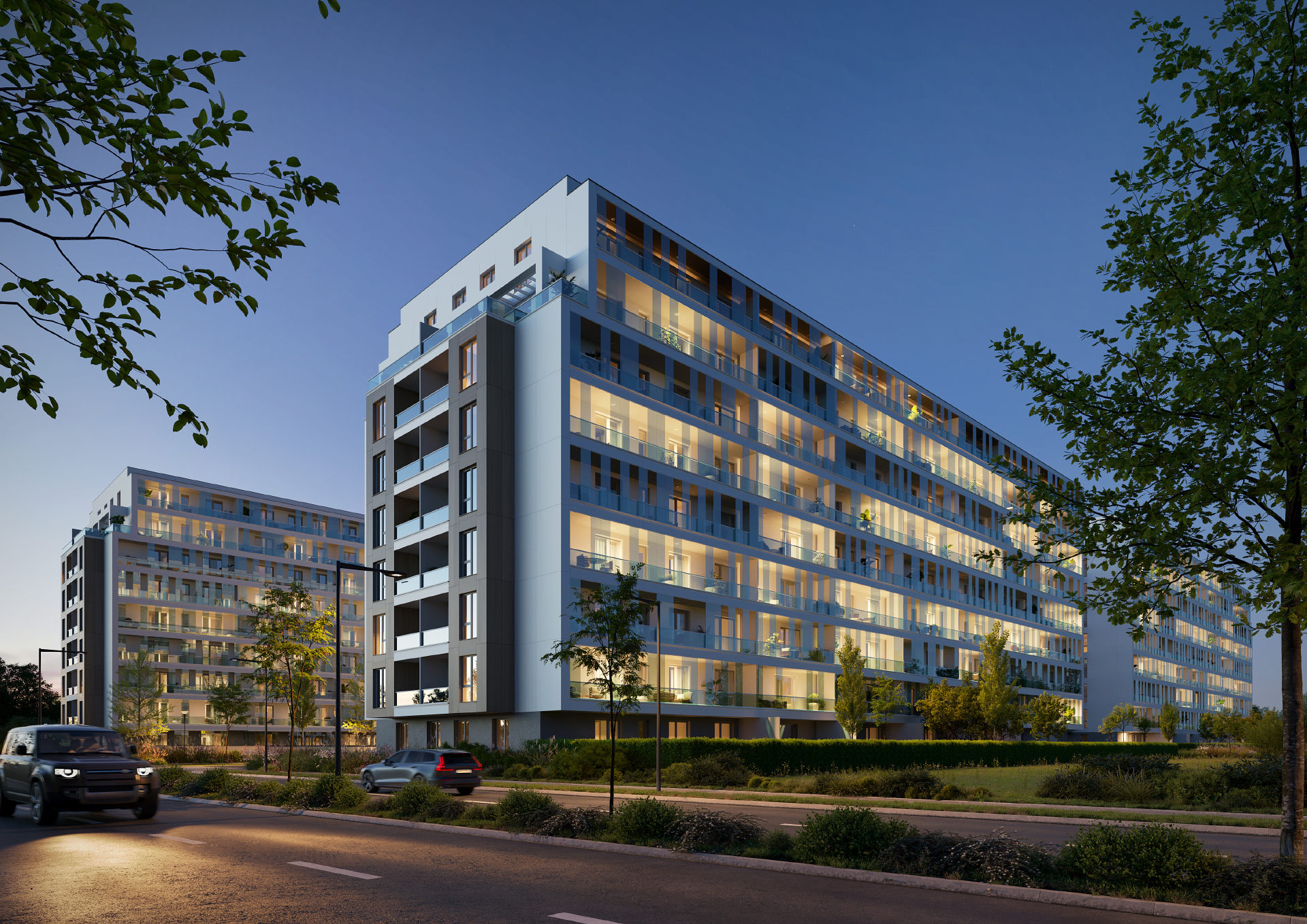 Jandarmeriei Residence rendering